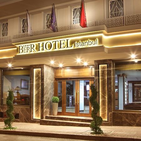 Berr Hotel Istambul Extérieur photo